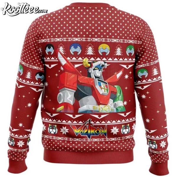 Voltron Defender Of The Universe Ugly Christmas Sweater