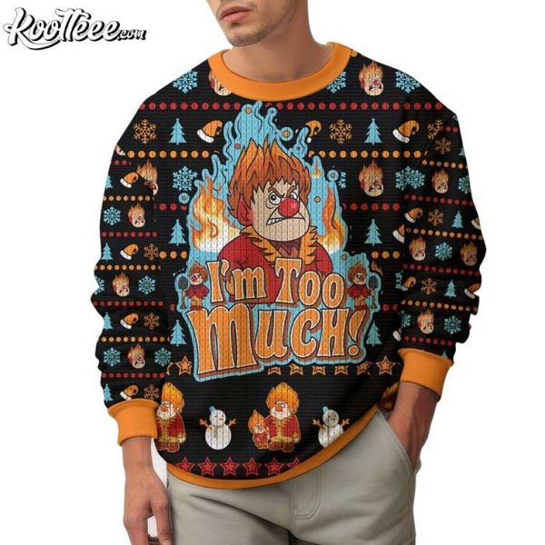 Heat Miser The Year Without A Santa Claus Ugly Sweater