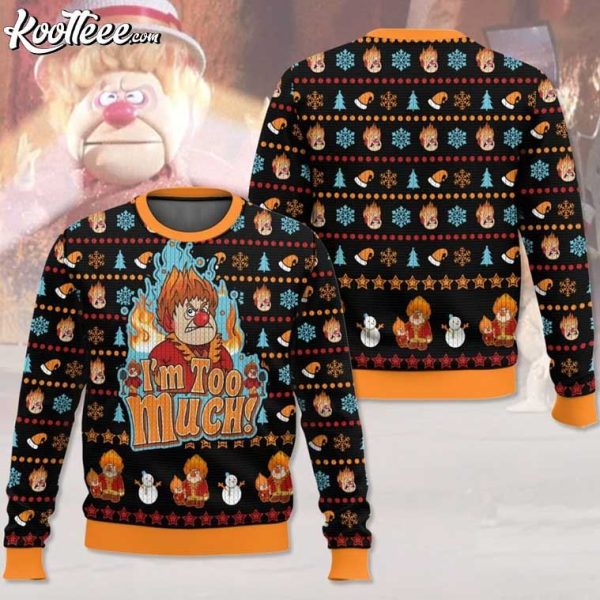 Heat Miser The Year Without A Santa Claus Ugly Sweater