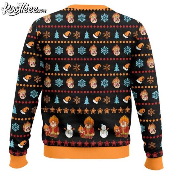 Heat Miser The Year Without A Santa Claus Ugly Sweater