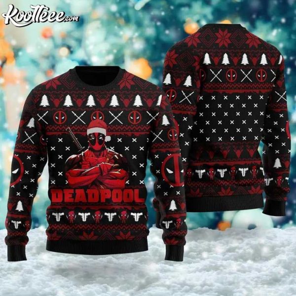 Deadpool Marvel Ugly Christmas Sweater