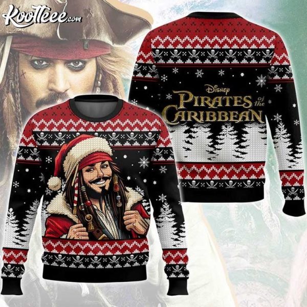 Jack Sparrow Pirates Of The Caribbean Ugly Sweater