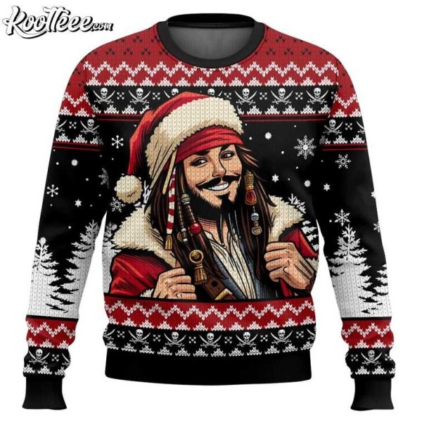 Jack Sparrow Pirates Of The Caribbean Ugly Sweater