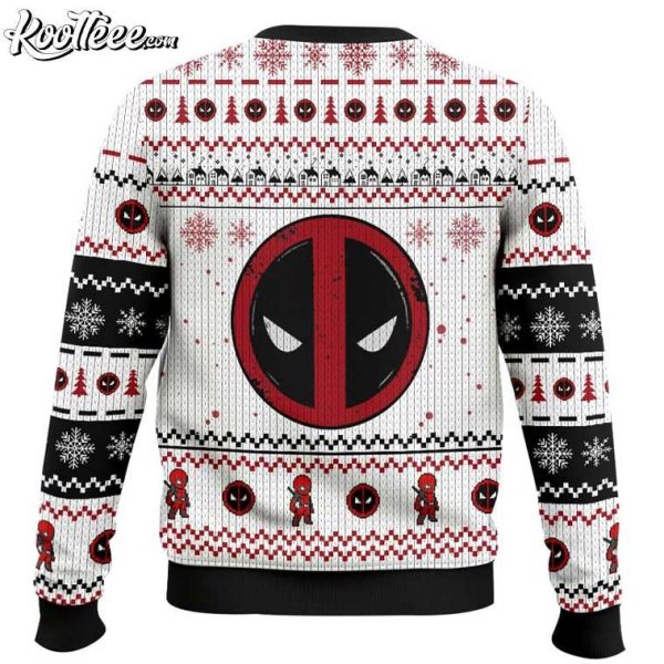 Marvel Jesus Deadpool Ugly Christmas Sweater