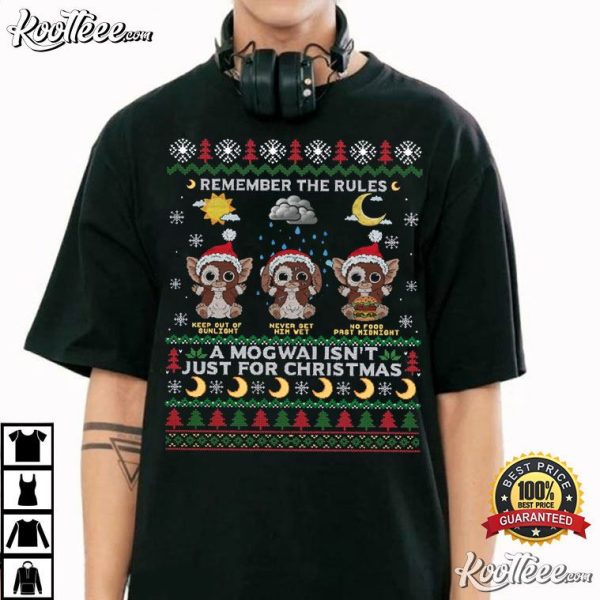 A Mogwai Isn’t Just For Christmas Gremlins Xmas T-Shirt