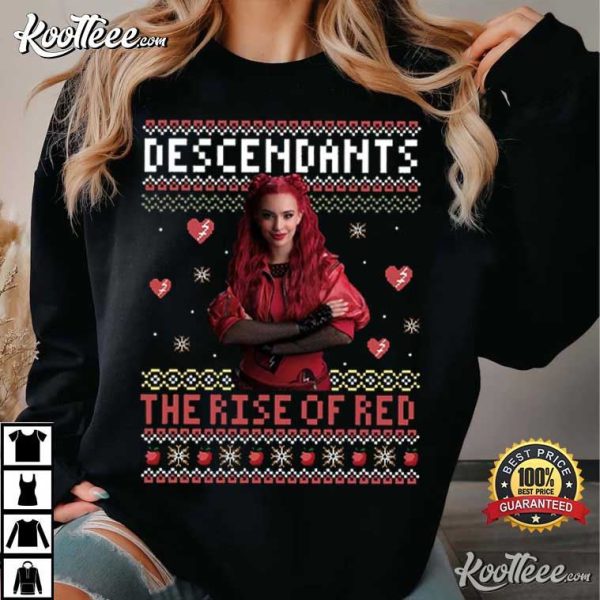 The Rise Of Red Descendants Ugly Christmas T-Shirt