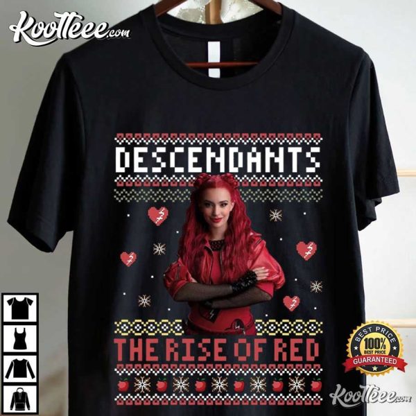 The Rise Of Red Descendants Ugly Christmas T-Shirt