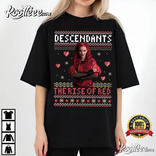 The Rise Of Red Descendants Ugly Christmas T-Shirt