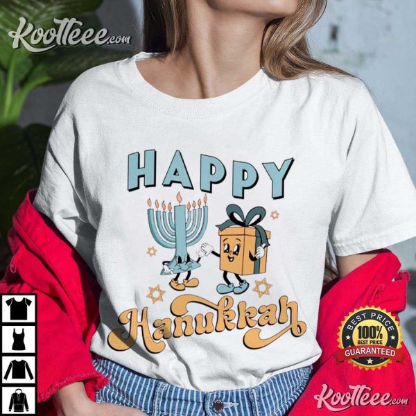 Happy Hanukkah Jewish Holiday T-Shirt