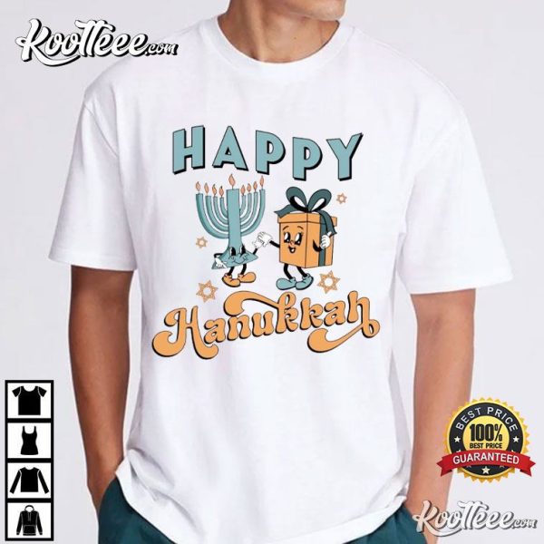 Happy Hanukkah Jewish Holiday T-Shirt