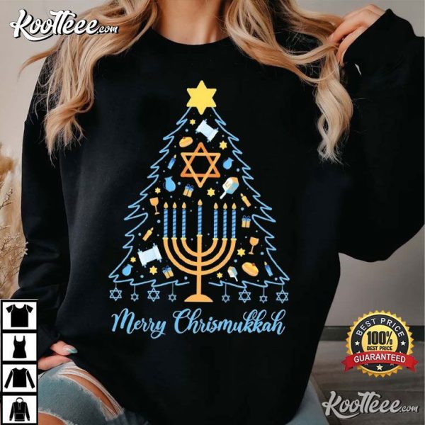 Merry Chrismukkah Jewish Hanukkah T-Shirt