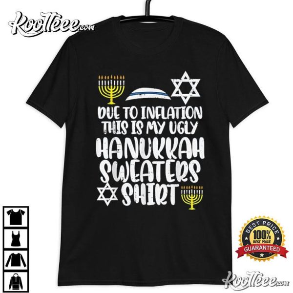 Inflation Hanukkah Sweater Shirt Funny T-Shirt