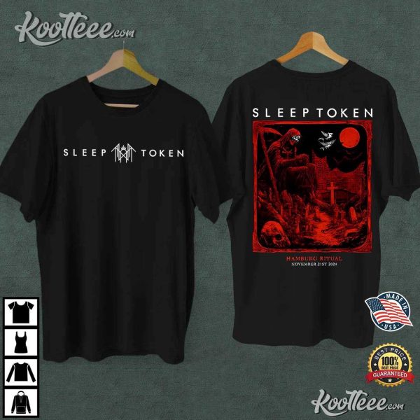 Sleep Token Hamburg Ritual On November 21 2024 Merch T-Shirt