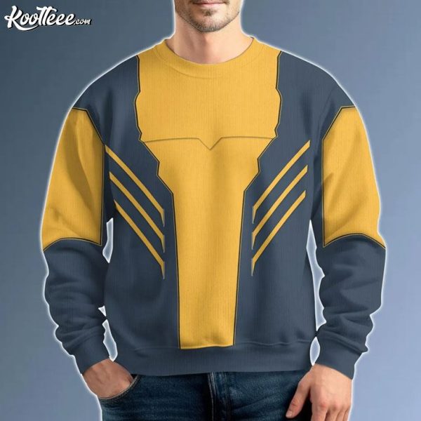 Wolverine Cosplay Costume 3D Sweater