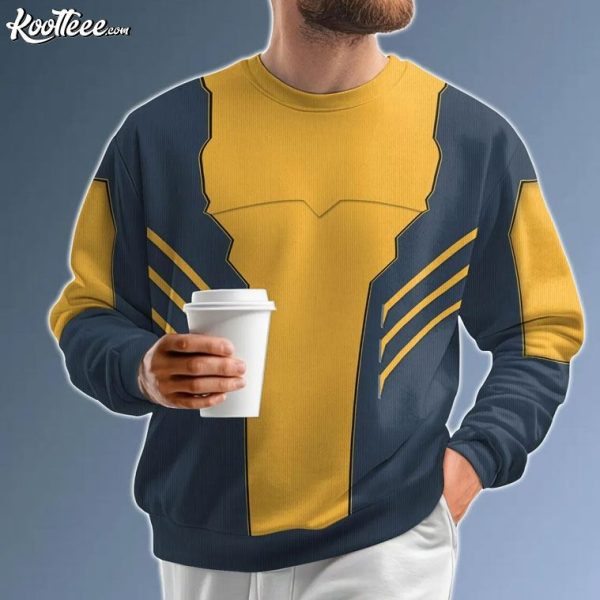 Wolverine Cosplay Costume 3D Sweater