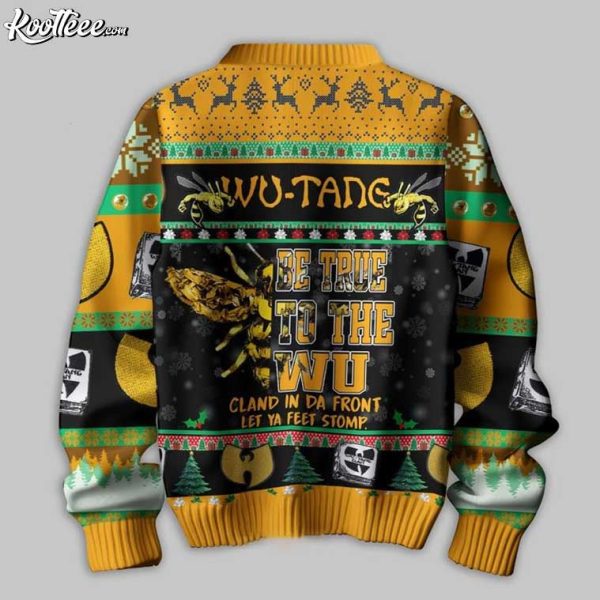 Wu-Tang Clan Be True To The Wu Christmas Ugly Sweater