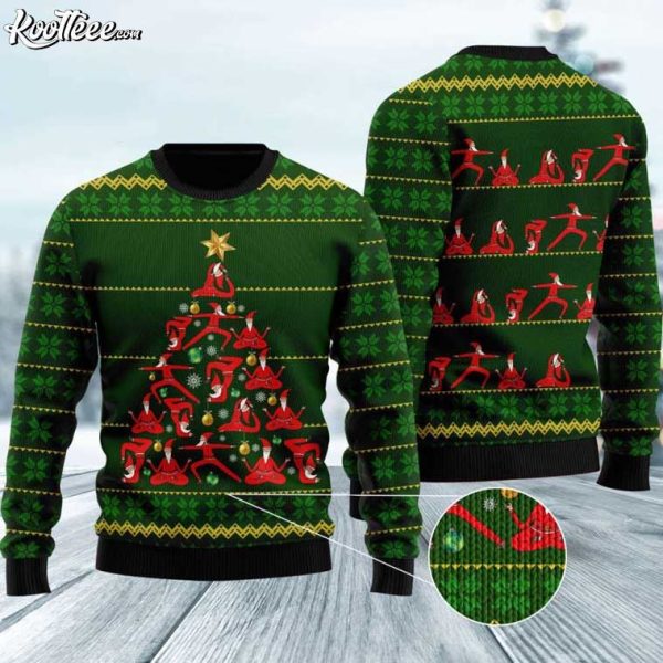 Yoga Ugly Christmas Sweater