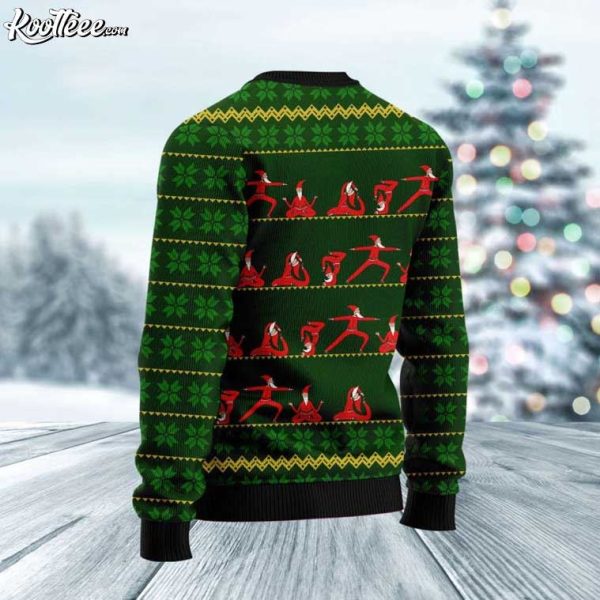 Yoga Ugly Christmas Sweater