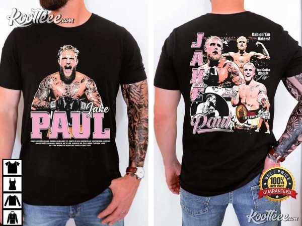 Jake Paul Champion Fan Gift T-Shirt