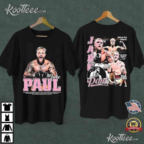 Jake Paul Champion Fan Gift T-Shirt