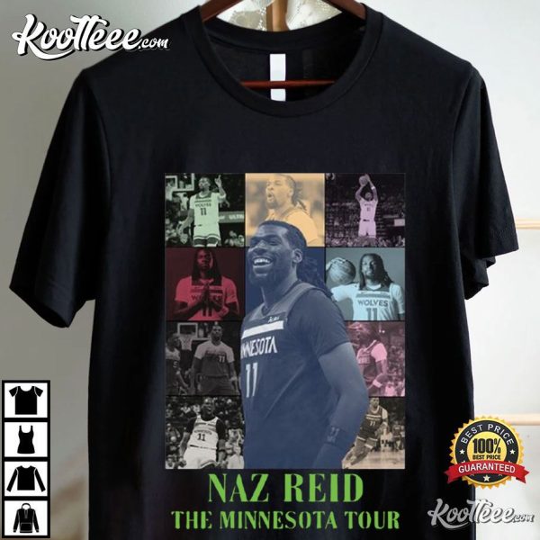 Naz Reid The Minnesota Tour T-Shirt