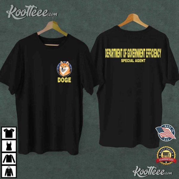 Department Of Government Efficiency Special Agent T-Shirt