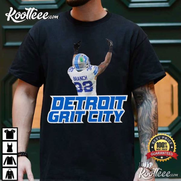 Detroit Grit City Brian Branch T-Shirt