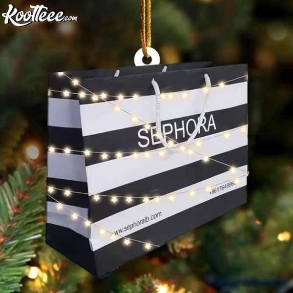 Sephora Bag Mini Gift Ornament