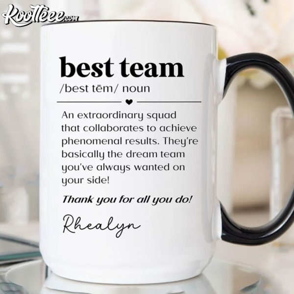 Best Team Definition Custom Gift for Coworker Mug