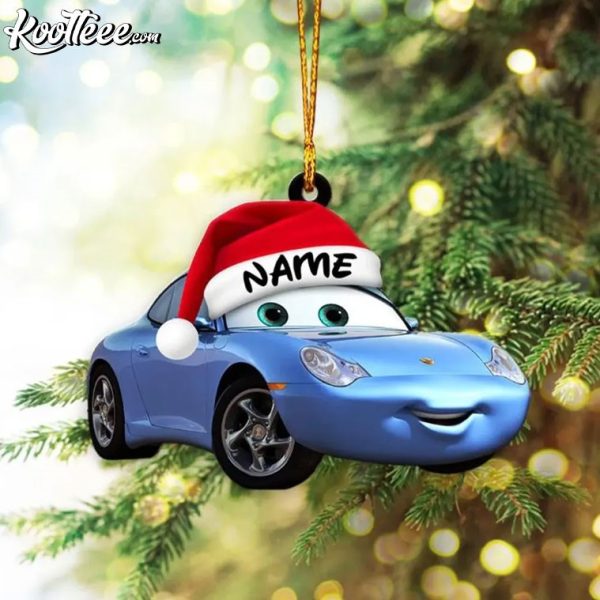 Sally Carrera Cars Custom Christmas Ornament