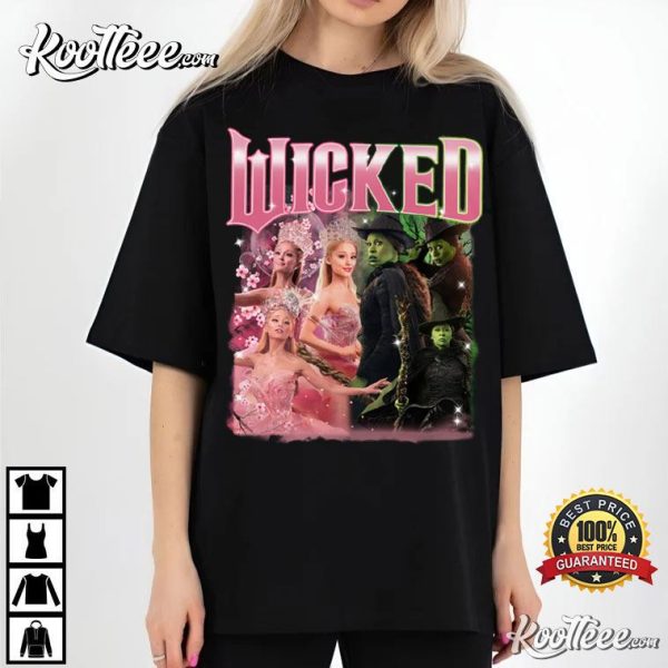 Wicked The Musical Ariana Grande Cynthia Erivo T-Shirt