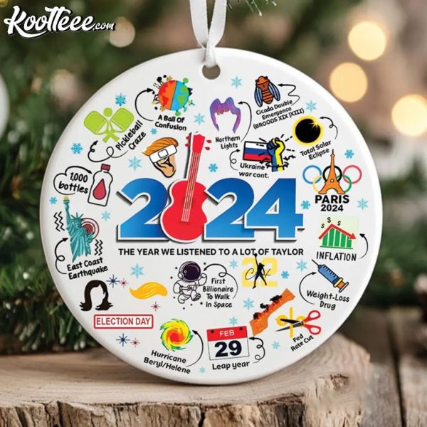 Major Notable Events 2024 Year In Review Ornament