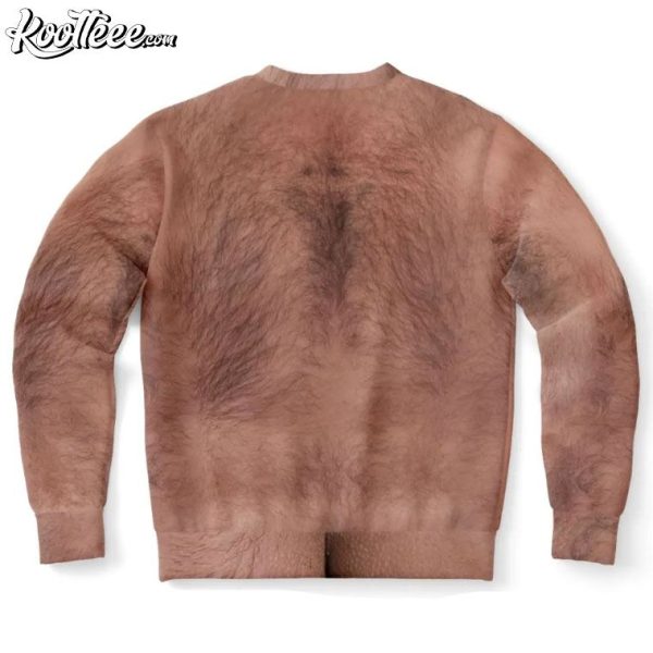 Hairy Chest Funny Ugly Christmas Sweater