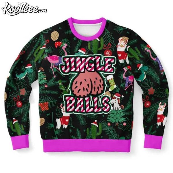 Jingle Balls Funny Ugly Christmas Sweater