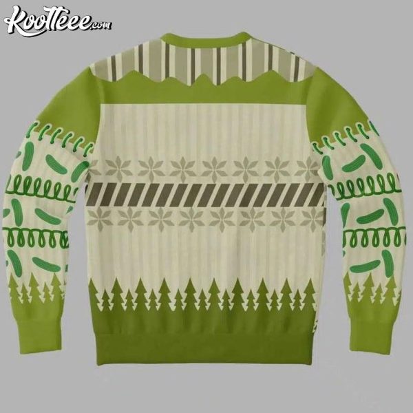 Tickle My Pickle Funny Ugly Christmas Sweater