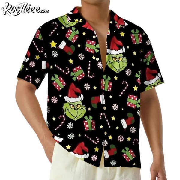 The Grinch Christmas Merry Grinchmas Hawaiian Shirt