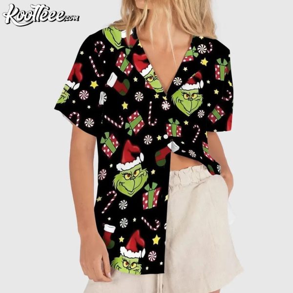 The Grinch Christmas Merry Grinchmas Hawaiian Shirt