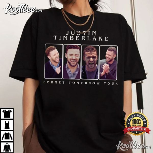 Justin Timberlake Forget Tomorrow Tour Merch T-Shirt