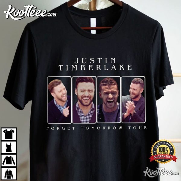 Justin Timberlake Forget Tomorrow Tour Merch T-Shirt