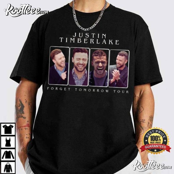 Justin Timberlake Forget Tomorrow Tour Merch T-Shirt