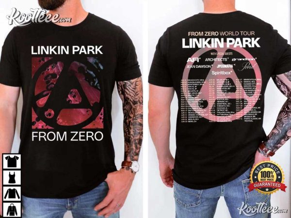 Linkin Park From Zero World Tour 2025 T-Shirt