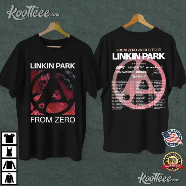 Linkin Park From Zero World Tour 2025 T-Shirt