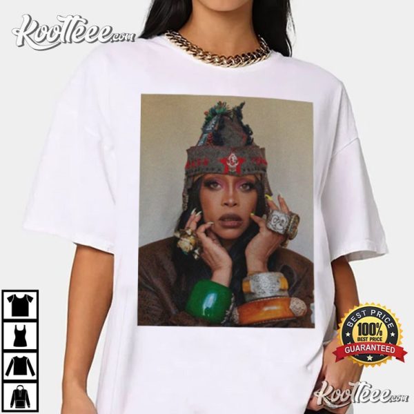 Retro Erykah Badu Country Music T-Shirt