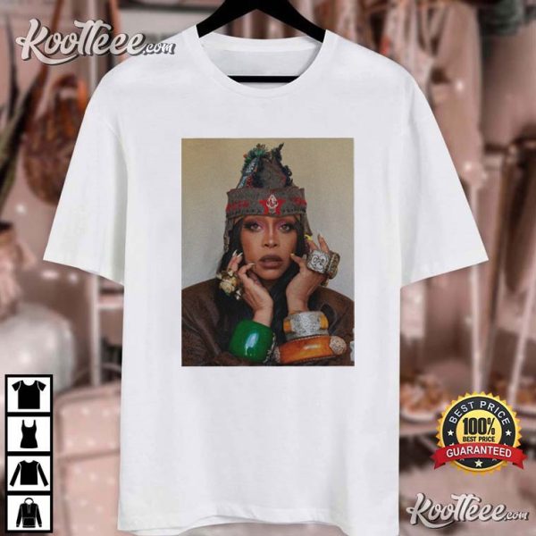 Retro Erykah Badu Country Music T-Shirt