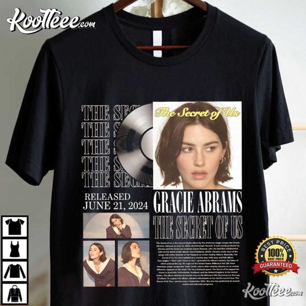 Gracie Abrams The Secret Of Us Music Album T-Shirt