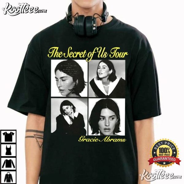 Gracie Abrams The Secret Of Us Tour Vintage T-Shirt