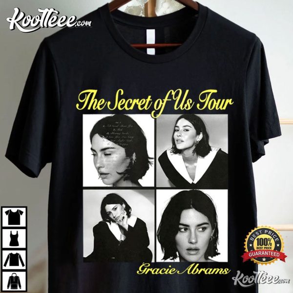 Gracie Abrams The Secret Of Us Tour Vintage T-Shirt