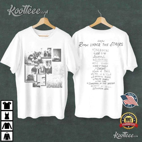 Zayn Room Under The Stairs Tracklist Fan Gift T-Shirt