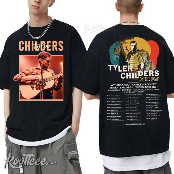 Tyler Childers On The Road Tour 2025 T-Shirt