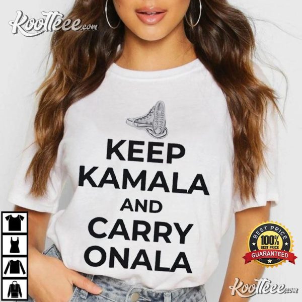 Kamala Harris Keep Kamala And Carry Onala Saturday Night Live T-Shirt